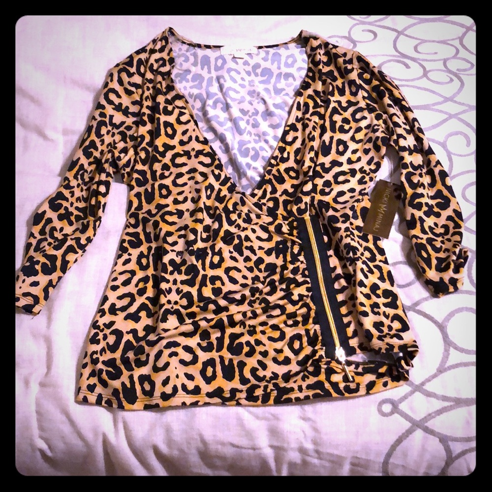 Leopard print shirt